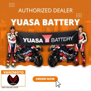 Yuasa YTX14-BS Motorcycle Battery (Taiwan) Best for BMW RnineT Scrambler/K1250GS/R1200RS/R1200GS/R1250GS Adventure Kawasaki Ninja ZX-14R/ZX-12R KTM Super Duke Triumph Tiger