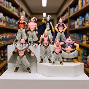 Bandai | Random 1Pcs Z Majin Buu Figure Toys Anime DBZ Super Saiyan Action Figurine PVC Model Toys for Children Adult Gifts