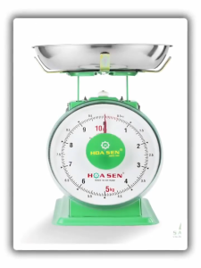 CÂN ĐỒNG HỒ HOA SEN - LOẠI 10KG (hàng chính hãng - bảo hành 1 năm)