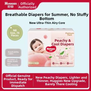 Huggies | Ultra-thin Breathable Newborn Diapers NB 76 pieces