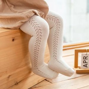 Legging bayi tutup kaki polos berongga import 0-3 tahun lembut dan halus