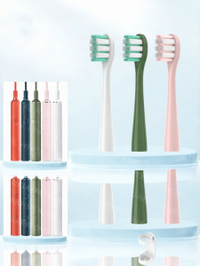 Soft Bristle Electric Toothbrush Heads Adult Replacement Heads for Showsee Small D1 D2 D3 Universal Toothbrush Deep Cleaning