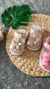SANDAL ANAK PEREMPUAN ROSE IMPORT BAHAN KARET/SANDAL ANAK CANTIK