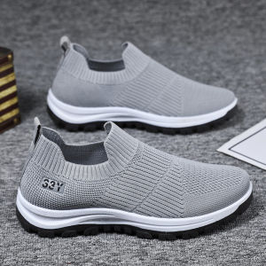 Men shoes Trending Korean Style Low Cut Soft Bottom Breathable Rubber Casual Running Sports shoes