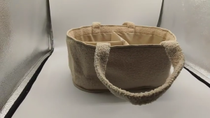 Plush Baby Diaper Organizer Caddy with Removable Dividers  Candy-Colored Portable Bag Christmas Gift for New Moms