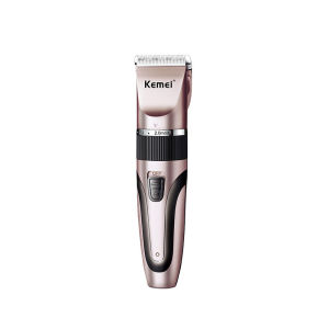 Kemei KM-1053 USB rechargeable two-color optional pet electric clippers for shaving dogs cats and cats