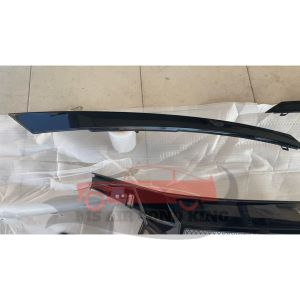 HONDA CIVIC FC JS N1 STYLE GLOSSY BLACK ABS FRONT GRILL FOR CIVIC FK7 FK8 TYPE-R FRP FRONT BUMPER GRILLS RACING