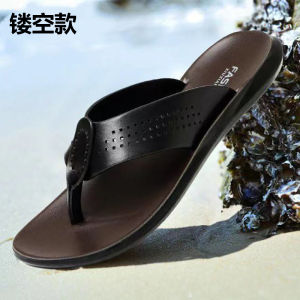 Mens Sandals 2023 New Summer Casual Lightweight Anti-slip Beach Shoes Comfortable Breathable Slip-On Slippers for Outdoor Wear