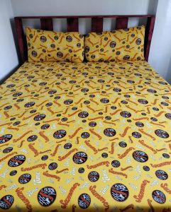 TRENDING NO GUSOT BEDSHEET FREE POUCH FULLY GARYERIZED WITH 2 PILLOW CASE
