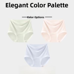 MiiOW | Pregnant Women Cotton Underwear High Waist Thin Modal Briefs Antibacterial Comfortable Summer Shorts Pure Color Womens Panties