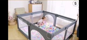 150x180cm Baby Playpen PlayPens Toddlers Large Play Yard for Baby Play Area Outdoor Kids Activity Center