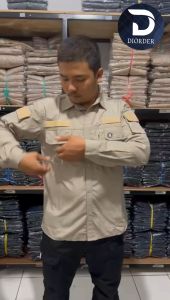 BAJU KEMEJA TACTICAL LAPANGAN HEXAGON / KEMEJA LAPANGAN / KEMEJA PDL OUTDOOR