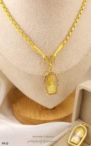 จี้พระนาคปรกหุ้มทองแท้หนาพิเศษ