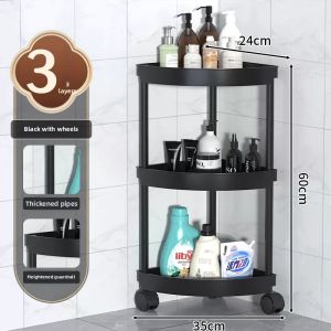 WANGXINGHEYUE | Corner Multi-layer Bathroom Storage Rack
