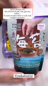 YUUKA Food Abon Rumput Laut Non MSG 50 g