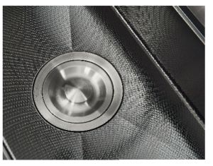 ITTO -PV383EB/BL Nano Black Double bowl Kitchen Sink Unscratchable PVD EMBOSSED TECHNOLOGY