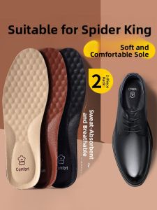 FASHEHAN | Mens Breathable Anti-Odor Soft Leather Cushioning Insoles