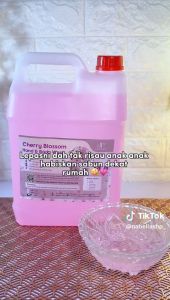 COSE 5 Liter Premium Cherry Blossom Body Shampoo Hand & Body Wash Sakura Shower Gel Syampoo Mandi 5L Sabun Mandi Syampu