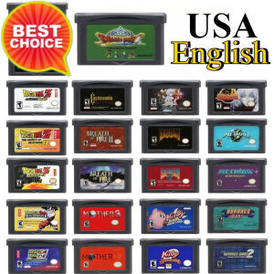 Bandai | GBA English Game Cartridge Final Fantasy Advance Wars Metroid Kirby Golden Sun Doom of Fire for GBA SP Game Classic Game Card