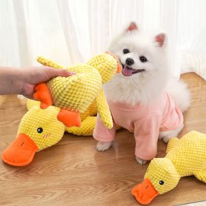 Dog Toy Duck Shape Toy Pet Plush Sounding Toy Resistant To Gritting Teeth Dog Chewing Toy Pet Supplies