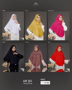 BERGO JUMBO/AR 351/ARRAFI#JILBAB INSTAN SYARI