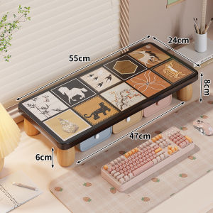 MENGBINFEN | Monitor Elevator Stand Organizer