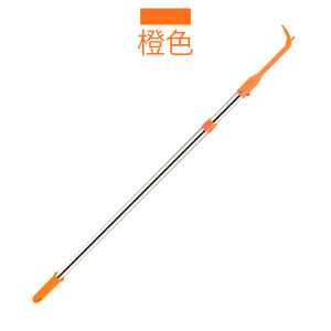 Stainless Steel Thickened Drying Rod Efficient Retractable Clothes Drying Rack Home Use Air Outlet Tube Clothes Storage Organizer