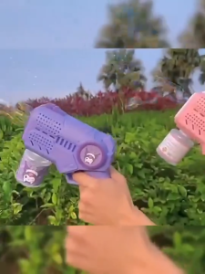 Kuromi & My Melody Bubble Gun Bubble Blower Outdoor Summer Toy & Birthday Gift for Kids