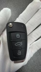 SuperKey For AUDI A3 S3 2012 2013 2014 2015 2016 2017 2019 Remote Flip Smart Car Key 434MHz MQB 48 Chip P/N:8V0837220D 8V0837220