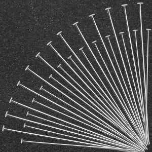 Stainless Steel T-shaped Needles 100/200pcs 20/25/30/35/40/50/70mm For Jewelry Making Findings Kits DIY Accessories Supplies
