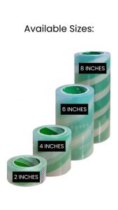 Transfer Tape for Decals / Sticker Labels 2 4 and 6 Inches x 100 meters Application Tape