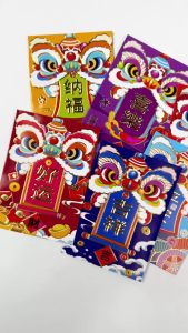 Pinky Bee Angpau Hongbao Barongsai Gold Imlek Ulang Tahun