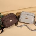 Chibao Nylon Canvas Crossbody 2024 New Small Square Fashion Mom Casual Womens Travel Shoulder Bag. 