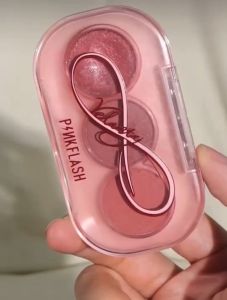 PINKFLASH 3 Pan Eyeshadow Palette [BPOM Certified] | 3 in 1 Glitter High Pigment | Easy To Blend | Long Lasting | Pigmentasi Tinggi Mudah Aplikasi | Waterproof | Silky Smooth | Tekstur Halus | Tidak Mudah Pudar | Korean Eyelook | Palet Eyeshadow Lengkap