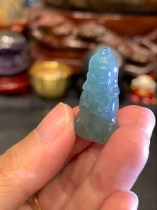 pendant burma jadeite #ShakyamuniBuddha💯天然翡翠吊坠 - 释迦摩尼佛  玉色冰种墨绿  高Height: 2.9cm  宽Width: 1.4cm  厚度Thickness: 0.5cm  重Weight: 4g  📍Johor Bahru 区可自行取货或邮寄服务