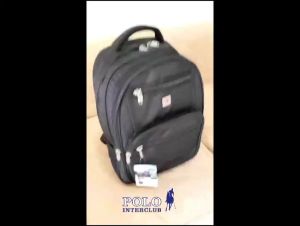 Tas Ransel Besar Polo Interclub ukuran 20 inch .