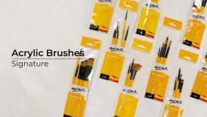 [Giao Hỏa Tốc] Bộ 6 Cọ Acrylic Mont Marte Gallery Series Brush Set Acrylic 6pce BMHS0017