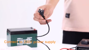 Japan Car Battery Charger 12V//24V Heavy Duty for Motorcycle Intelligent Pulse Repair Battery Fast Charging Fully Automatic Voltage Power Saving High-power Portable Smart Battery Charger