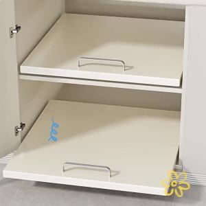 evesigar | Kệ Trượt Dưới Tủ Sâu Gần Bồn Nước Microwave