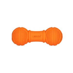 Laroo Durable Dog MOL Đồ chơi cao su chút chít nhai cho thú cưng xương đồ chơi tương tác với âm thanh cho chó trung bình nhỏ ném đào tạo lấy