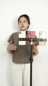 Combo Livestream Quay Chụp Nhiều Thiết Bị Selfie - Tripod Yunteng VCT 668 Và Thanh Ngang