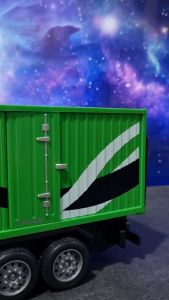 Mainan Mobil Remot Kontrol RC Truk Mobil Box Engkel Fuso Buka Pintu Batre Cas