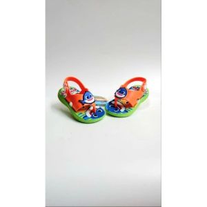 sendal anak laki-laki japit tali belakang karakter ikan paus 18-23