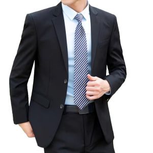 Bộ Vest Nam 8XL Dáng Ôm Màu Trơn Phong Cách Ý Gồm Áo Khoác Và Quần Thích Hợp Cho Đám Cưới Chú Rể Và Phù Rể