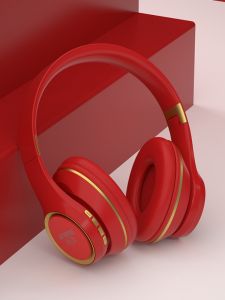 Sporty Overhead Bluetooth Earphones with Mic Universal for Mobile And Computer High Aesthetic Value Low Profile Bass Sound