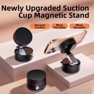 RQZN | Vacuum Magnetic Phone Stand 360 Degree Adjustable Foldable Portable
