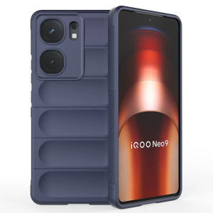 Thickened Liquid Silicone Protective Case for iQoo Neo9 pro New Model Full Lens Coverage Soft Edge Anti-Fall V2338A Love Cool Pure