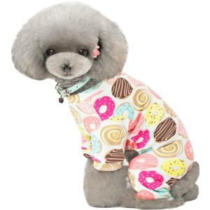 Pure Cotton Dog Pyjamas Spring Autumn Winter Four Legs Small Dog Thin Clothes Anti-Loss Hair Belly Wrap Doggie Sleepwear