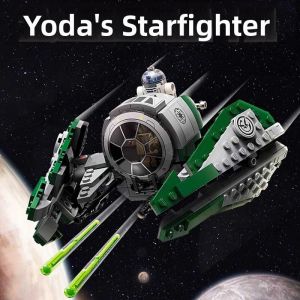 Star Wars Yoda Jedi Starfighter Assembly Toy for Boys