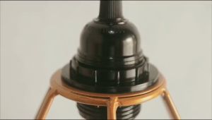 Lampu Gantung 1 Set Diamond Modern Lampu Hias Minimalis Besi Gold